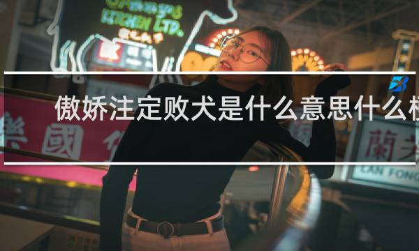 傲娇注定败犬是什么意思什么梗