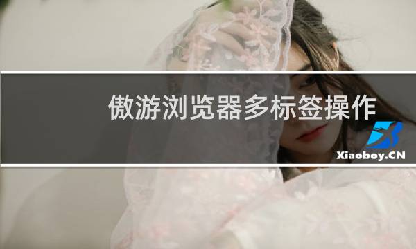 傲游浏览器多标签操作提速技巧