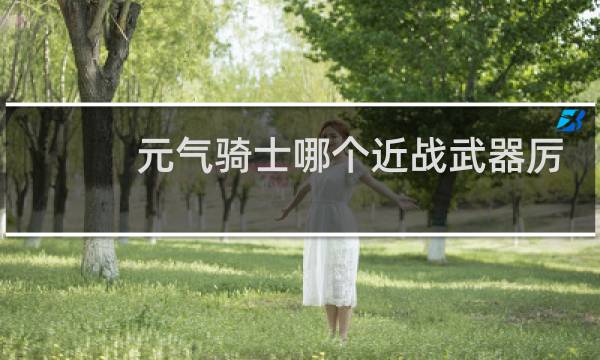元气骑士哪个近战武器厉害