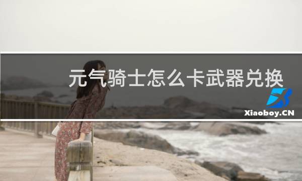 元气骑士怎么卡武器兑换券