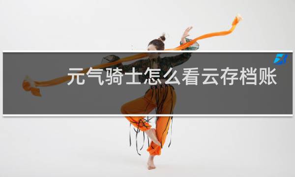 元气骑士怎么看云存档账号