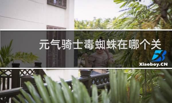 元气骑士毒蜘蛛在哪个关卡