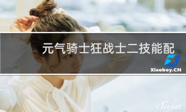 元气骑士狂战士二技能配什么武器