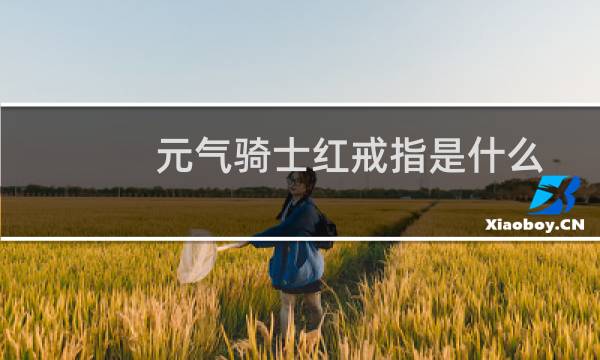 元气骑士红戒指是什么