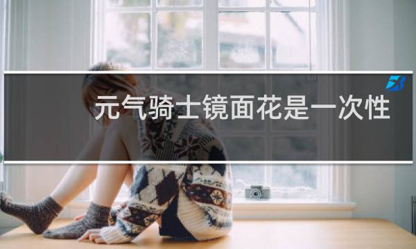 元气骑士镜面花是一次性的吗