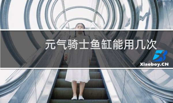 元气骑士鱼缸能用几次