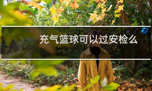充气篮球可以过安检么