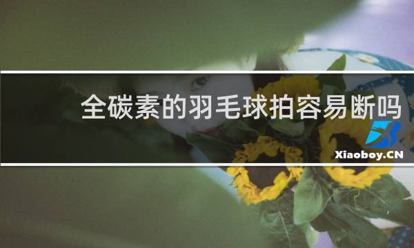 全碳素的羽毛球拍容易断吗