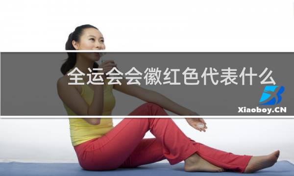 全运会会徽红色代表什么