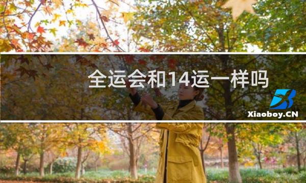 全运会和14运一样吗