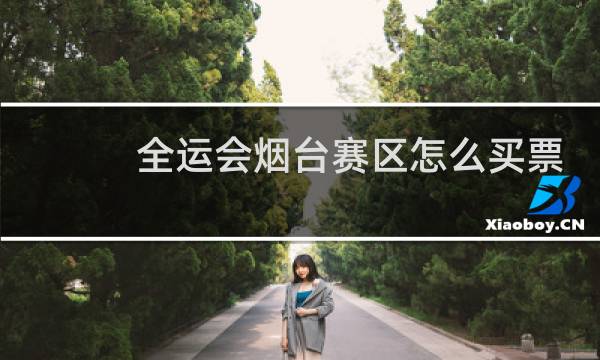 全运会烟台赛区怎么买票