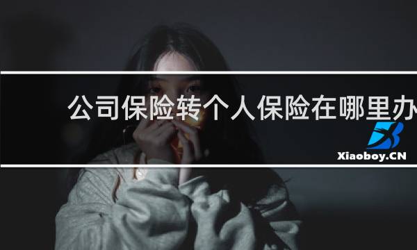 公司保险转个人保险在哪里办