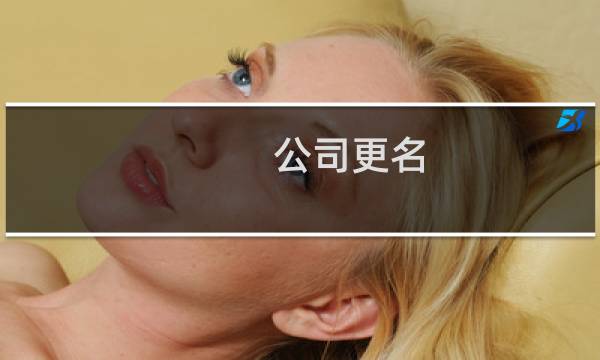 公司更名 请在综合材料里提供单位更名书材料 具体提供什么