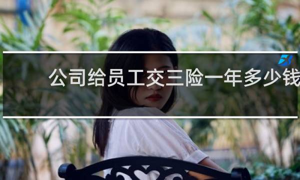 公司给员工交三险一年多少钱