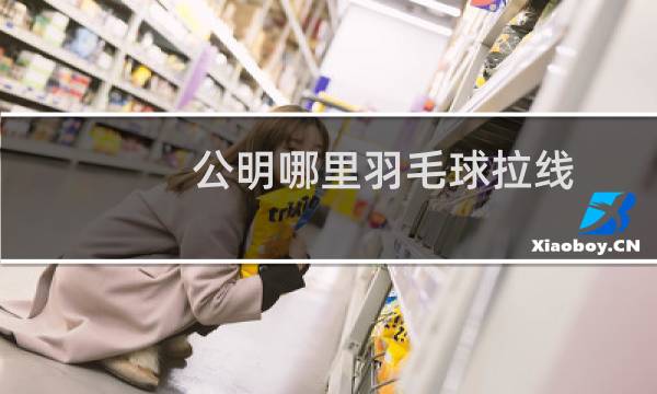 公明哪里羽毛球拉线