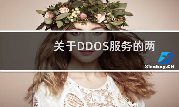 关于DDOS服务的两个问题