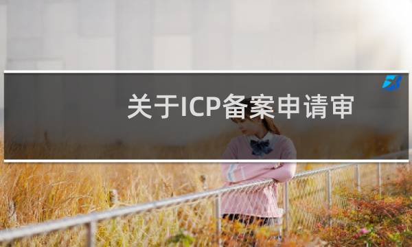 关于ICP备案申请审核-其他问题