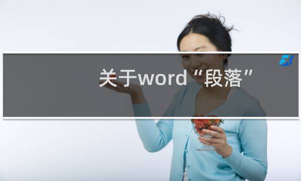 关于word“段落”对话框的“换行和分页”标签