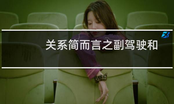 关系简而言之副驾驶和联合议程的重要性图片