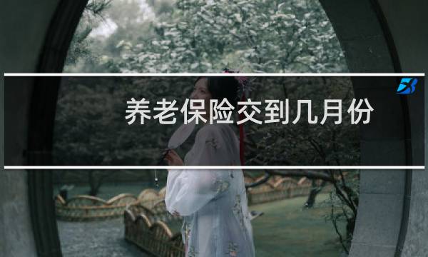 养老保险交到几月份