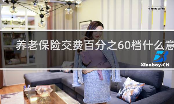 养老保险交费百分之60档什么意思