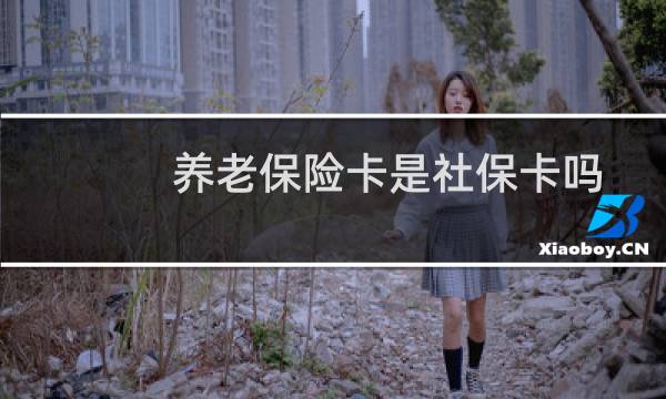 养老保险卡是社保卡吗