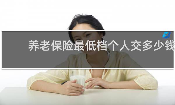 养老保险最低档个人交多少钱图片