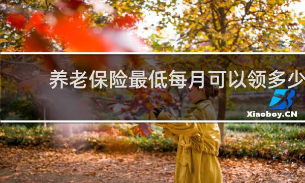 养老保险最低每月可以领多少