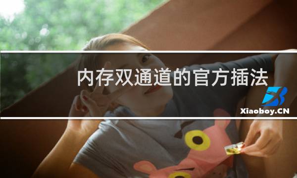 内存双通道的官方插法或标准插法