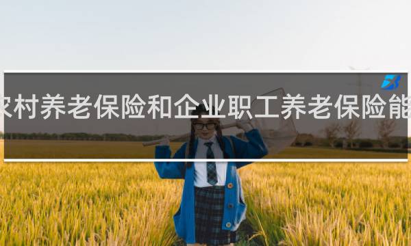 农村养老保险和企业职工养老保险能合并吗