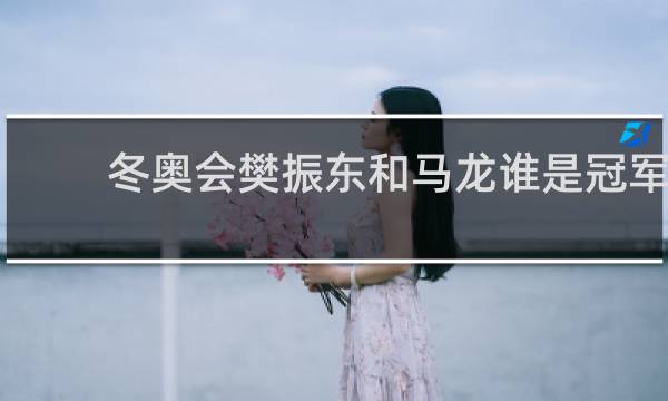 冬奥会樊振东和马龙谁是冠军
