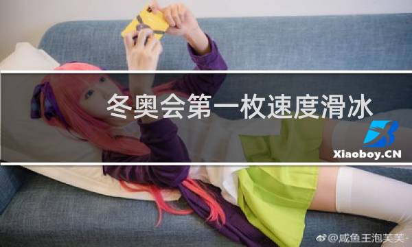 冬奥会第一枚速度滑冰图片