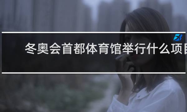 冬奥会首都体育馆举行什么项目