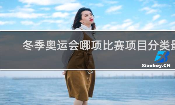 冬季奥运会哪项比赛项目分类最多