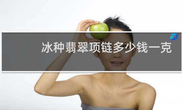冰种翡翠项链多少钱一克