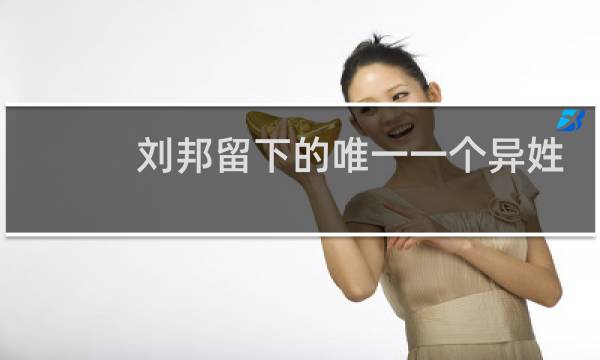 刘邦留下的唯一一个异姓王是谁？图片