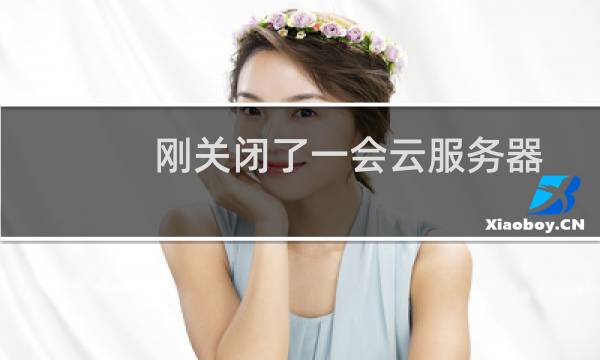 刚关闭了一会云服务器，打开后连接不上了