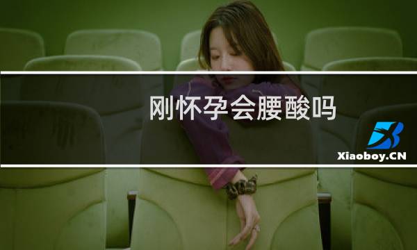 刚怀孕会腰酸吗（刚怀孕会腰酸吗）图片