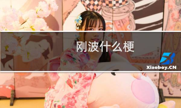 刚波什么梗