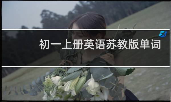 初一上册英语苏教版单词表图片