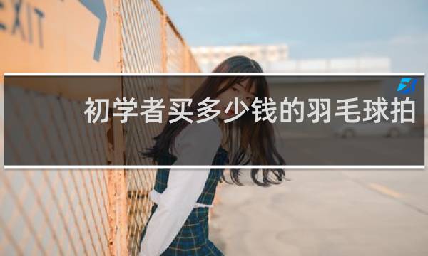 初学者买多少钱的羽毛球拍