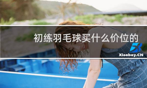 初练羽毛球买什么价位的