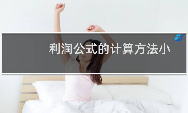 利润公式的计算方法小学（利润公式的计算方法）图片