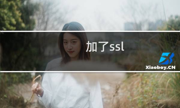 加了ssl 证书网站后台不能静态文件