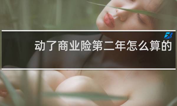 动了商业险第二年怎么算的图片