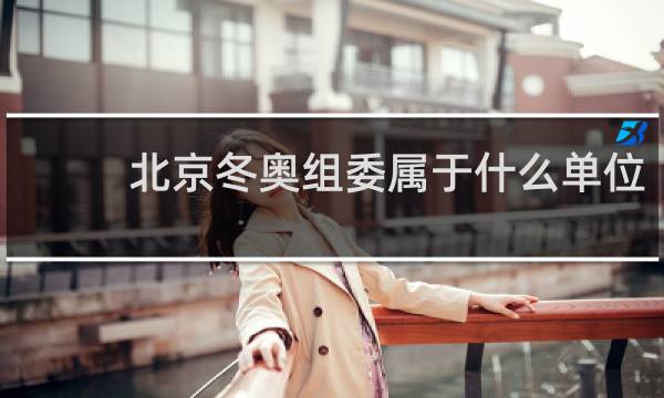 北京冬奥组委属于什么单位