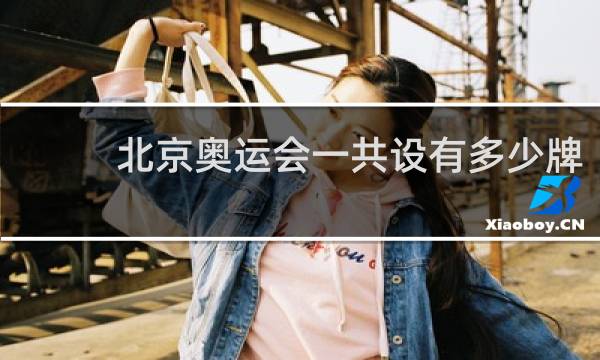 北京奥运会一共设有多少牌