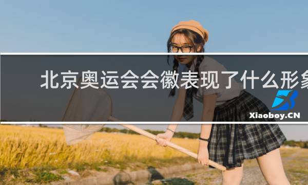 北京奥运会会徽表现了什么形象