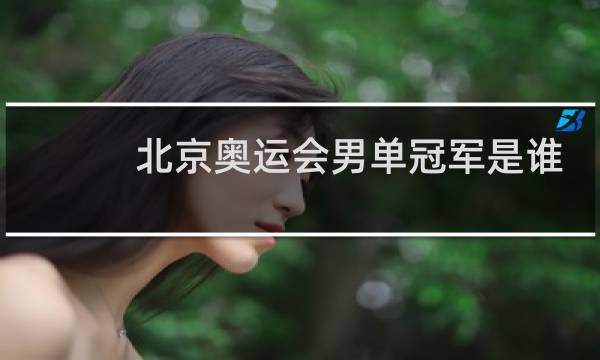 北京奥运会男单冠军是谁