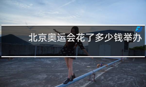 北京奥运会花了多少钱举办